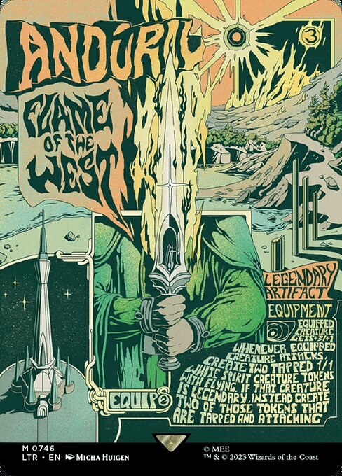 Andúril, Llama del Oeste — The Lord of the Rings: Tales of Middle-earth