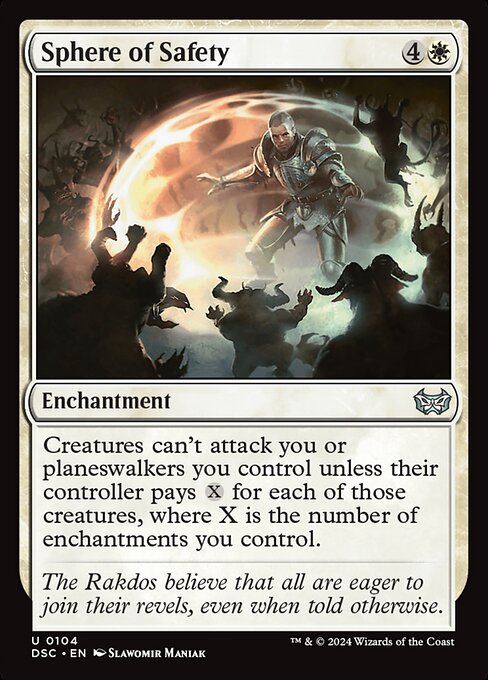 Esfera de seguridad — Duskmourn: House of Horror Commander