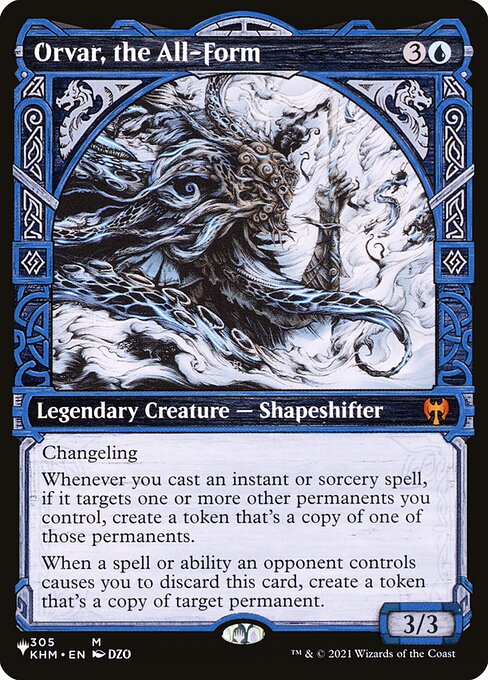 Órvar, la Forma Suprema — The List