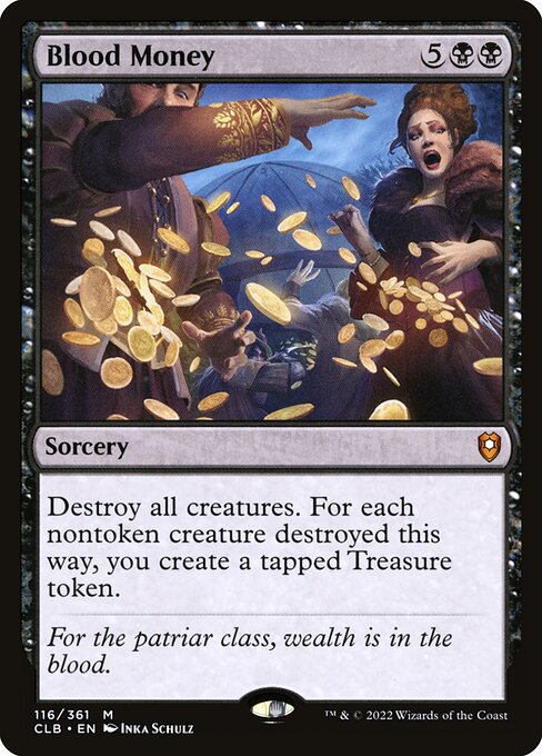 Carta Dinero sangriento — Commander Legends: Battle for Baldur's Gate · CLB · #116