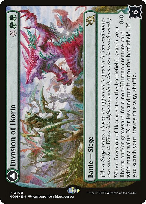 Invasion of Ikoria // Zilortha, Apex of Ikoria (cara frontal)