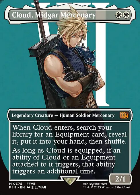 Cloud, mercenario en Midgar — Final Fantasy