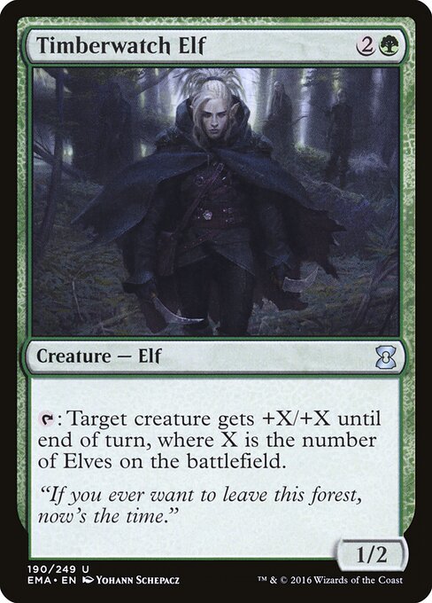 Elfo vigilabosques — Eternal Masters