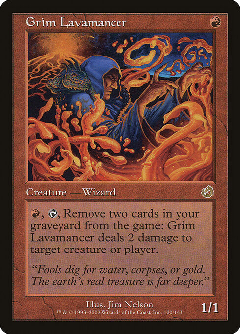Carta Lavamante siniestro — Torment · TOR · #100