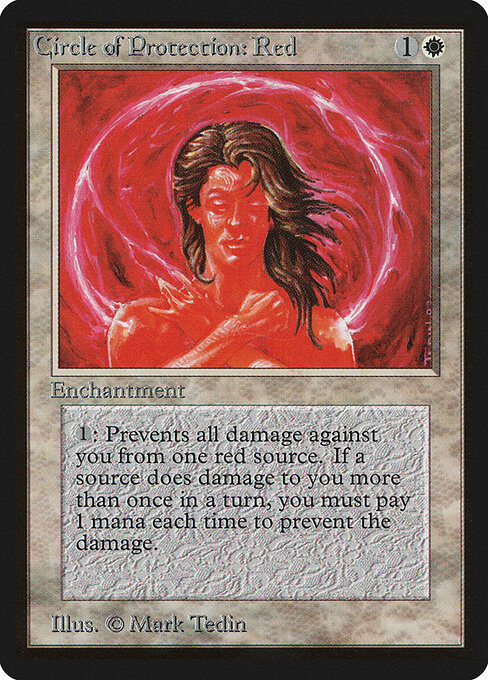 Circulo de protección: Rojo — Limited Edition Beta