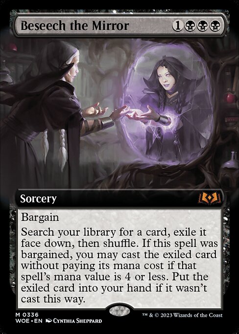 Carta Suplicarle al espejo — Wilds of Eldraine · WOE · #336