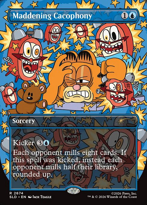 Carta Cacofonía enloquecedora — Secret Lair Drop · SLD · #2674