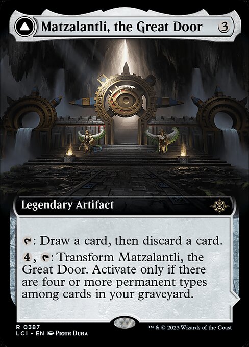 Matzalantli, the Great Door // The Core — The Lost Caverns of Ixalan