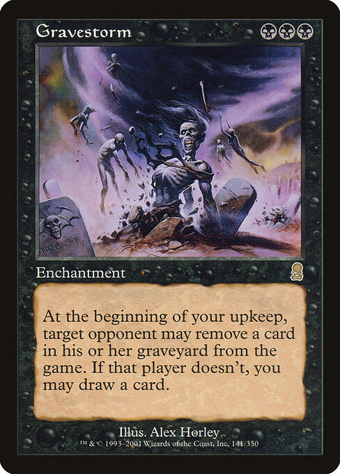 Carta Tormenta sepulcral — Odyssey · ODY · #141