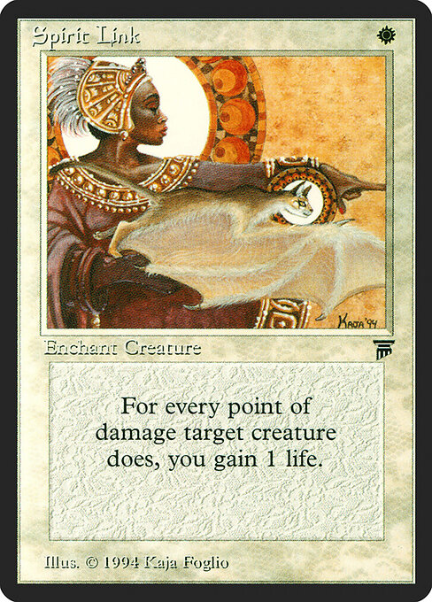 Carta Vínculo espiritual — Legends · LEG · #37