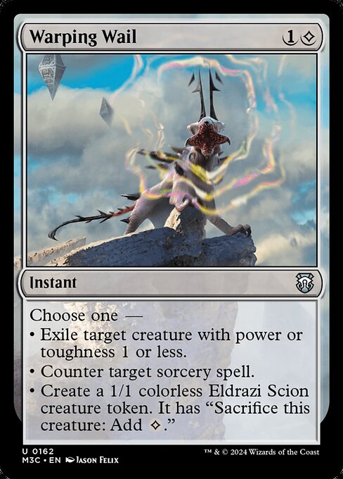 Carta Bramido deformador — Modern Horizons 3 Commander · M3C · #162