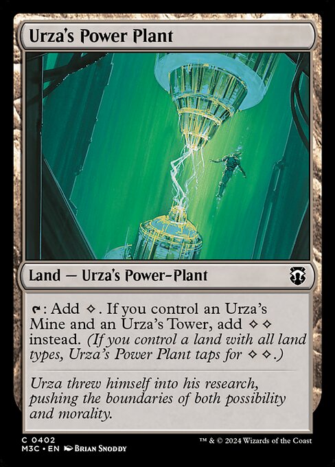 Carta Central de energía de Urza — Modern Horizons 3 Commander · M3C · #402