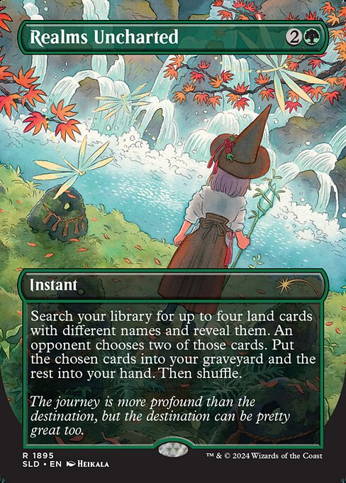 Reinos no mapeados — Secret Lair Drop