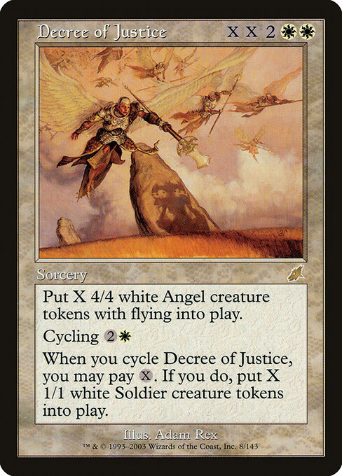 Carta Decreto de justicia — Scourge · SCG · #8