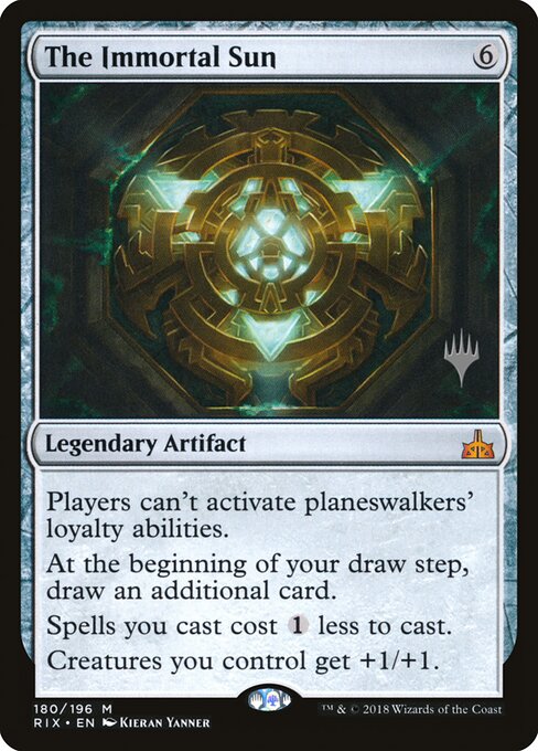 El Sol Inmortal — Rivals of Ixalan Promos