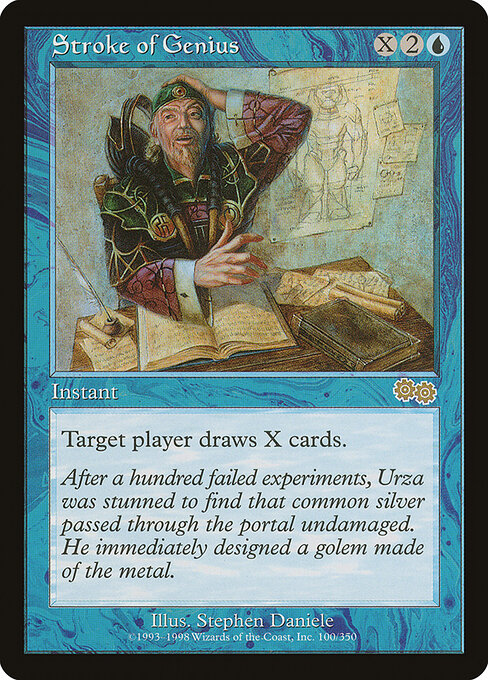 Carta Golpe de ingenio — Urza's Saga · USG · #100