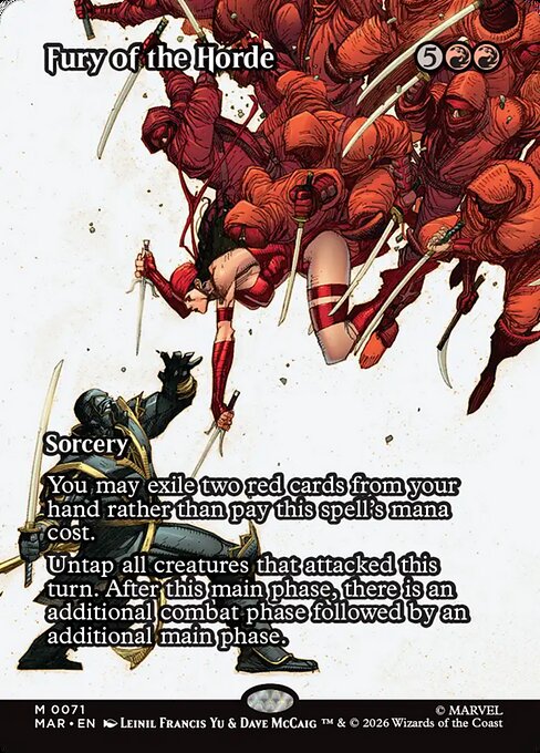 Furia de la horda — Marvel Universe