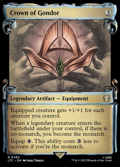 Carta Corona de Gondor — Tales of Middle-earth Commander · LTC · #485