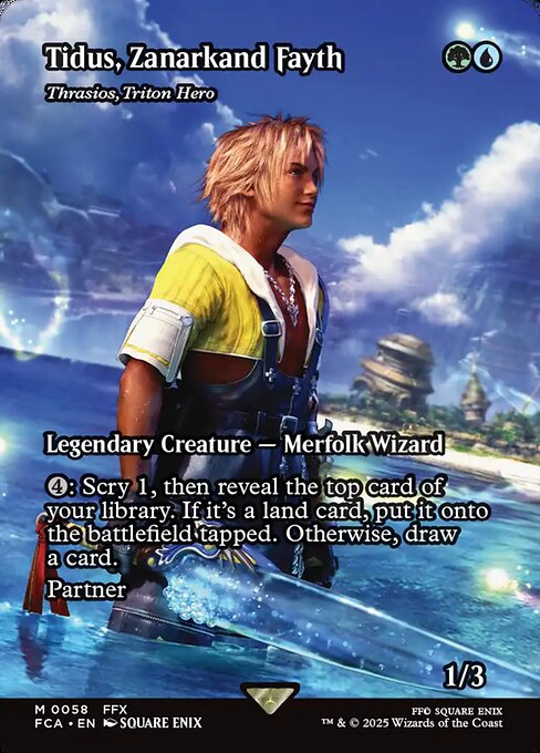 Trasios, héroe tritónido — Final Fantasy: Through the Ages