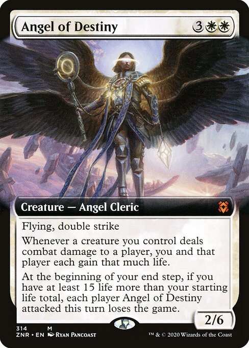 Ángel del destino — Zendikar Rising