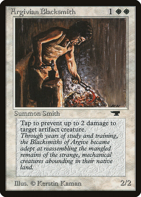 Carta Argivian Blacksmith — Antiquities · ATQ · #2