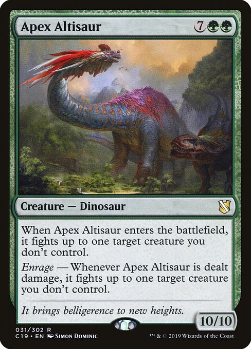 Altisaurio ejemplar
