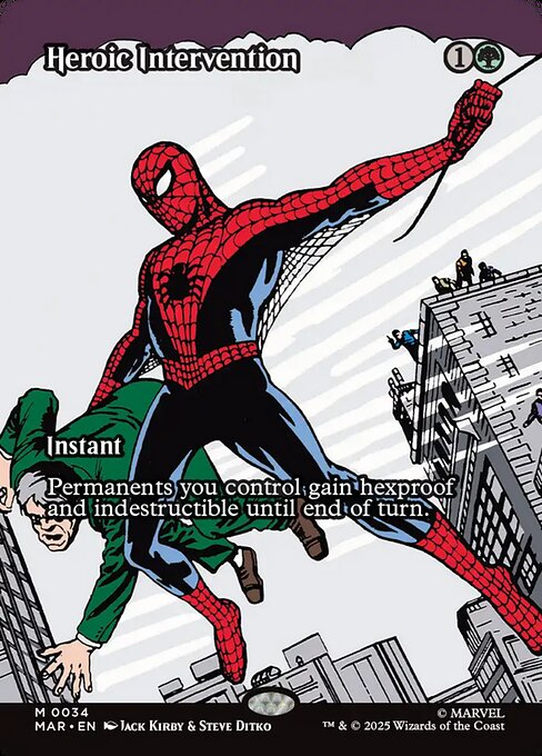 Intervención heroica — Marvel Universe
