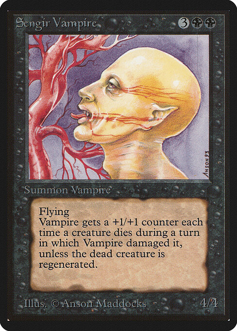 Vampiro de Sengir — Limited Edition Beta