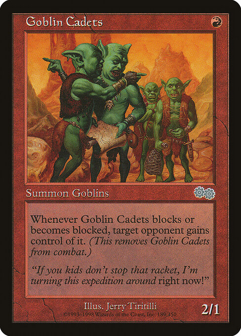Cadetes trasgo — Urza's Saga
