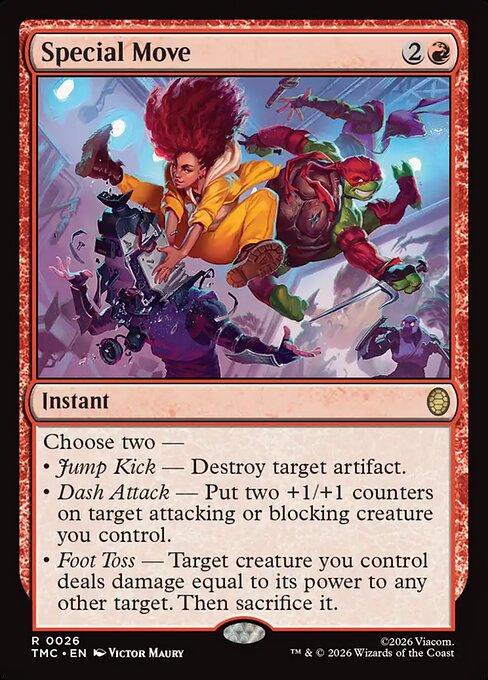 Carta Special Move — Teenage Mutant Ninja Turtles Eternal · TMC · #26