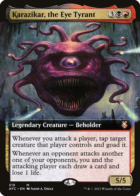 Karázikar, el ojo tirano — Forgotten Realms Commander