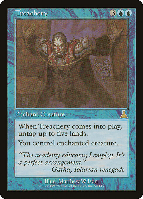 Carta Traición — Urza's Destiny · UDS · #50