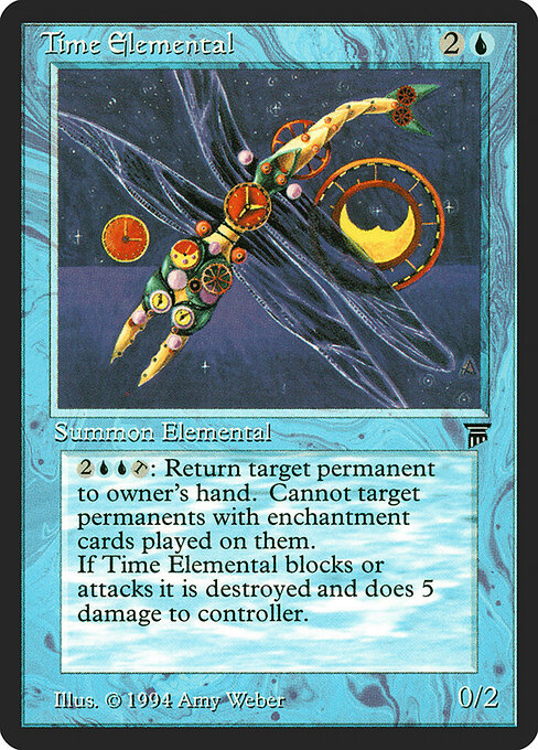 Carta Elemental de tiempo — Legends · LEG · #81