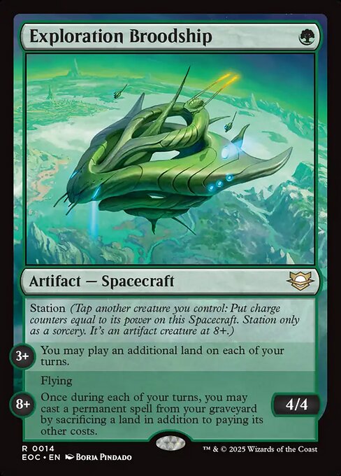 Progenave exploradora — Edge of Eternities Commander