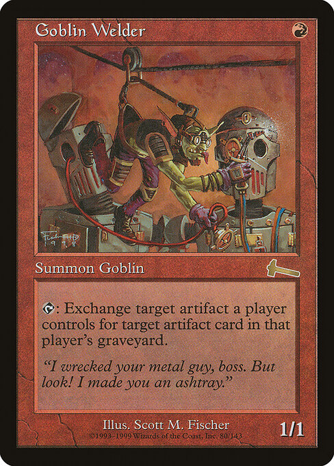 Soldador trasgo — Urza's Legacy