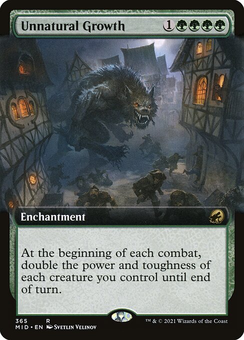 Crecimiento antinatural — Innistrad: Midnight Hunt