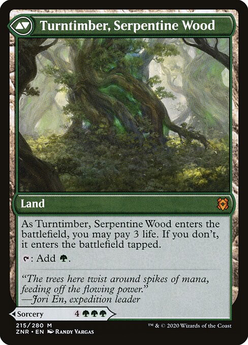 Turntimber Symbiosis // Turntimber, Serpentine Wood (cara trasera)