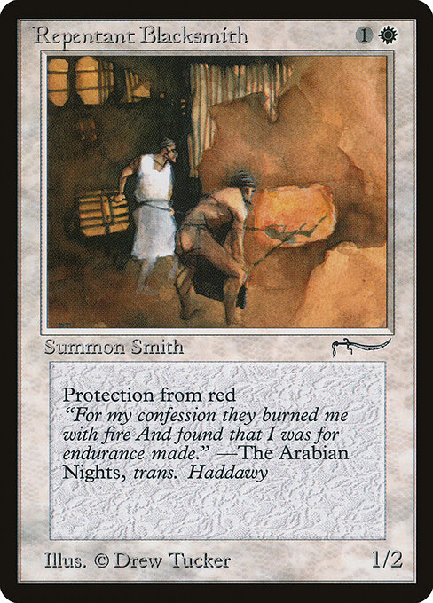 Carta Herrero penitente — Arabian Nights · ARN · #9