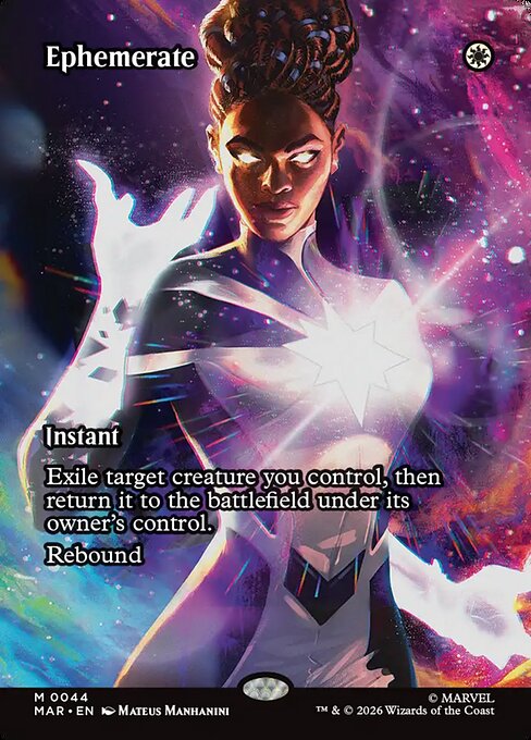 Carta Efimerizar — Marvel Universe · MAR · #44