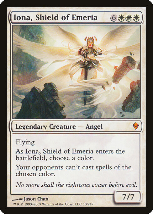 Iona, Escudo de Emeria