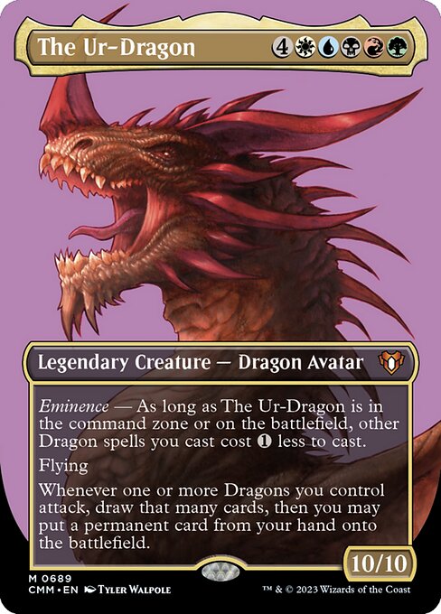 Carta El ur-dragón — Commander Masters · CMM · #689