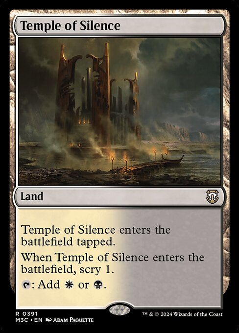 Templo del silencio — Modern Horizons 3 Commander