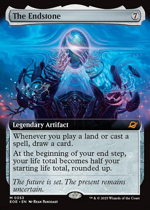 Carta La Piedra del Fin — Edge of Eternities · EOE · #353