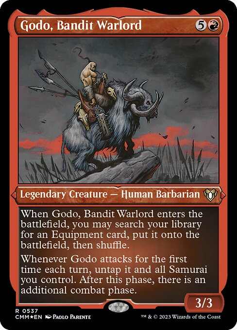 Godo, señor de la guerra de los bandidos — Commander Masters