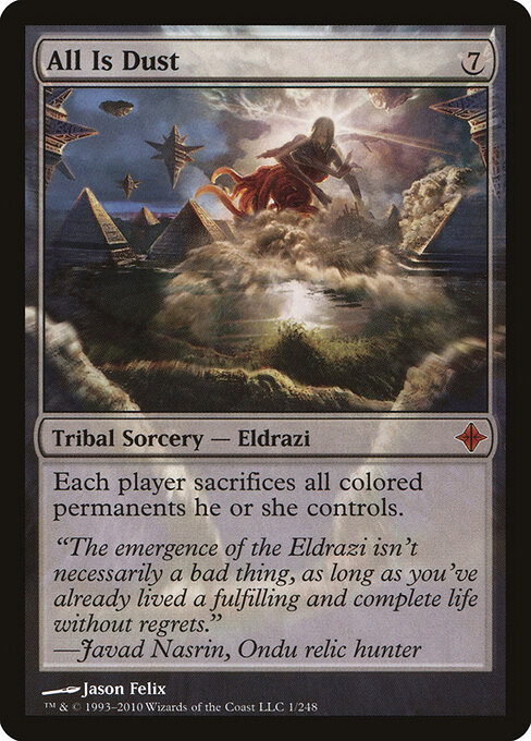 Todo es polvo — Rise of the Eldrazi