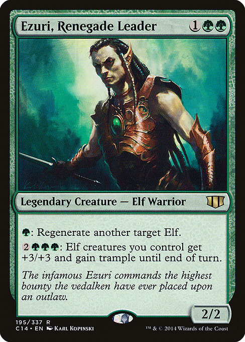 Ezuri, líder renegado — Commander 2014