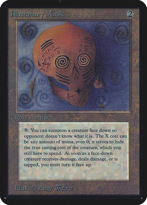 Carta Illusionary Mask — Limited Edition Alpha · LEA · #249