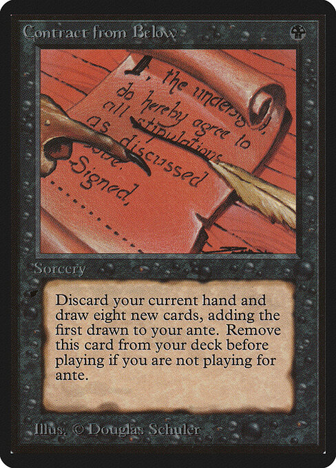 Contract from Below — Limited Edition Beta