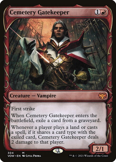 Portero del cementerio — Innistrad: Crimson Vow