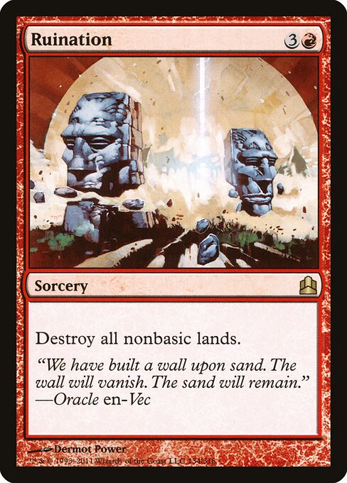 Ruina — Commander 2011